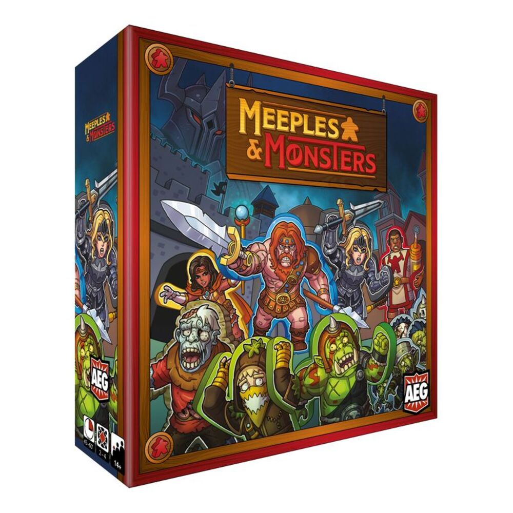 Meeples & Monsters Strategy Board Game